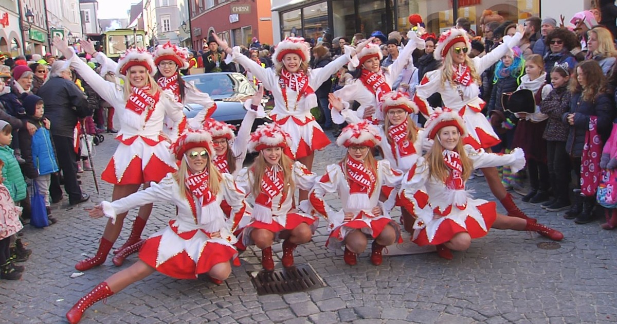 Amberg Zehntausende feiern beim Ostbayerischen Faschingszug Oberpfalz TV